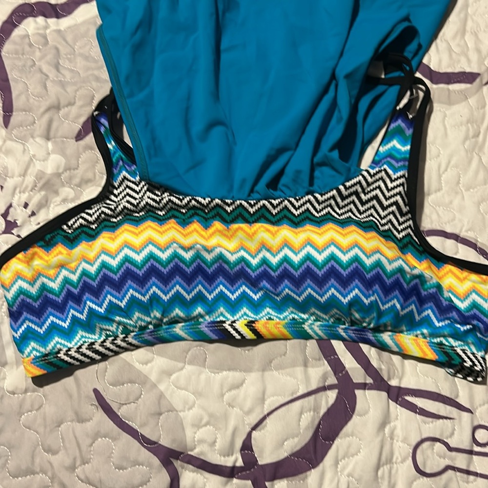 Colorful Racerback Tank Top - Picture 2 of 3